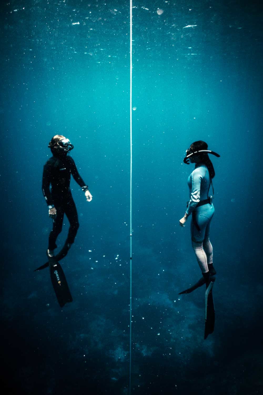 freediving duo